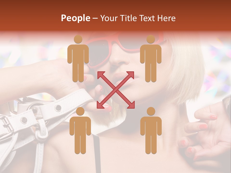 White Fashion Serene PowerPoint Template