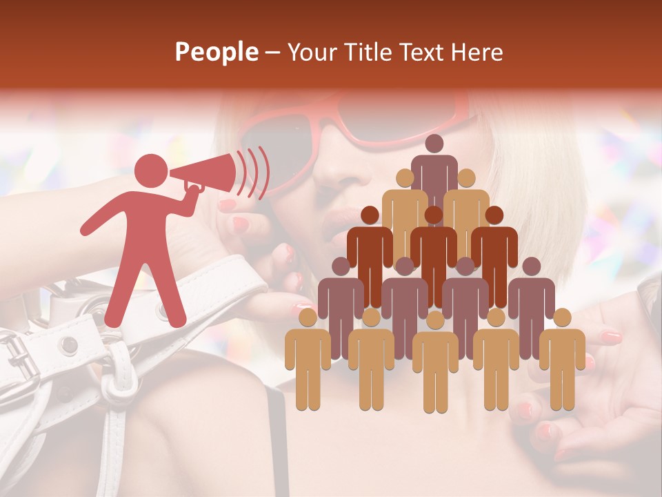 White Fashion Serene PowerPoint Template