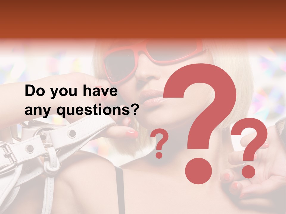 White Fashion Serene PowerPoint Template