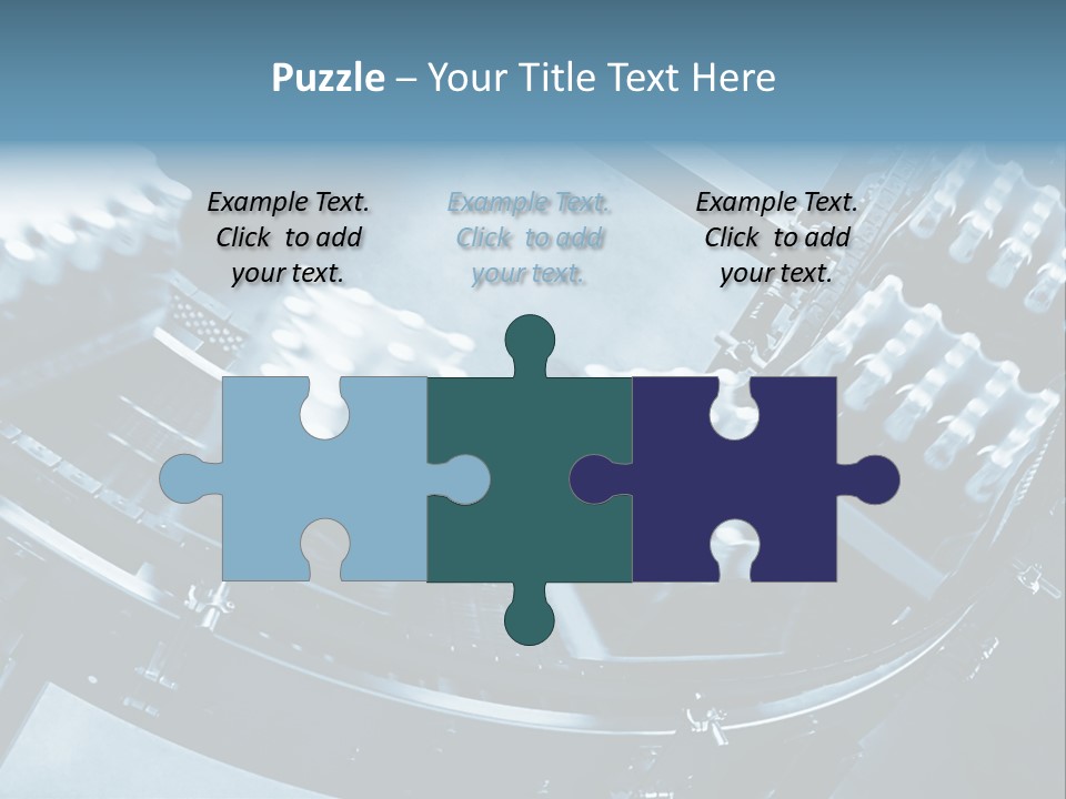 Bottle Frame Transportation PowerPoint Template