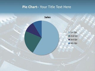 Bottle Frame Transportation PowerPoint Template