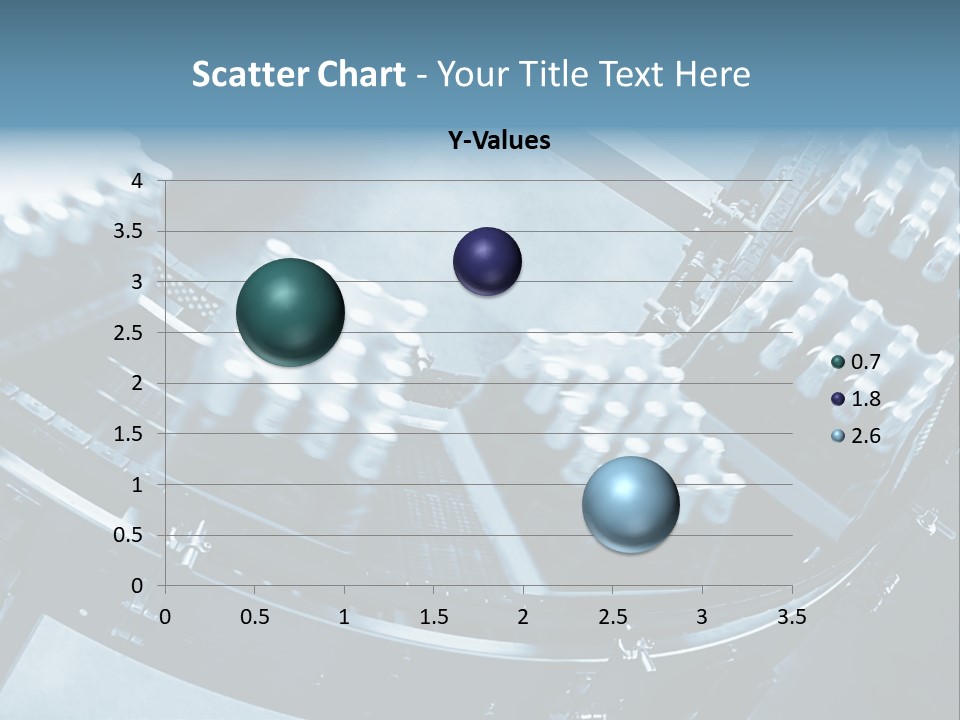Bottle Frame Transportation PowerPoint Template