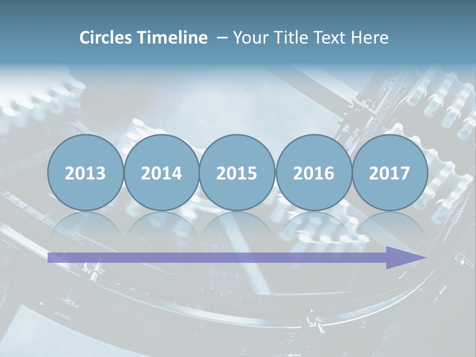Bottle Frame Transportation PowerPoint Template