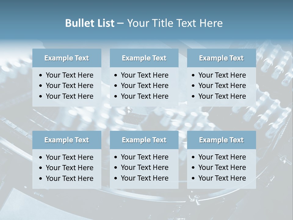 Bottle Frame Transportation PowerPoint Template