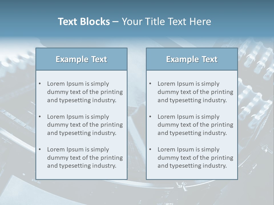 Bottle Frame Transportation PowerPoint Template