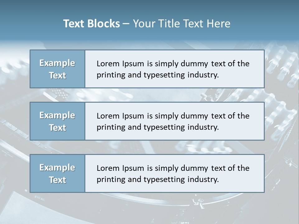 Bottle Frame Transportation PowerPoint Template