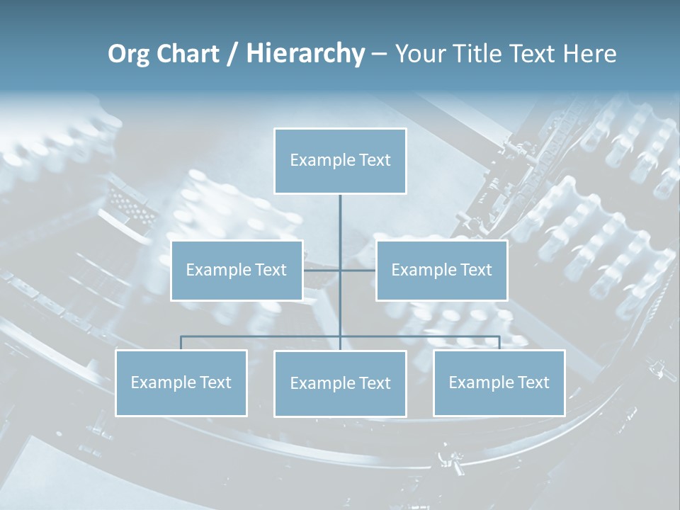 Bottle Frame Transportation PowerPoint Template