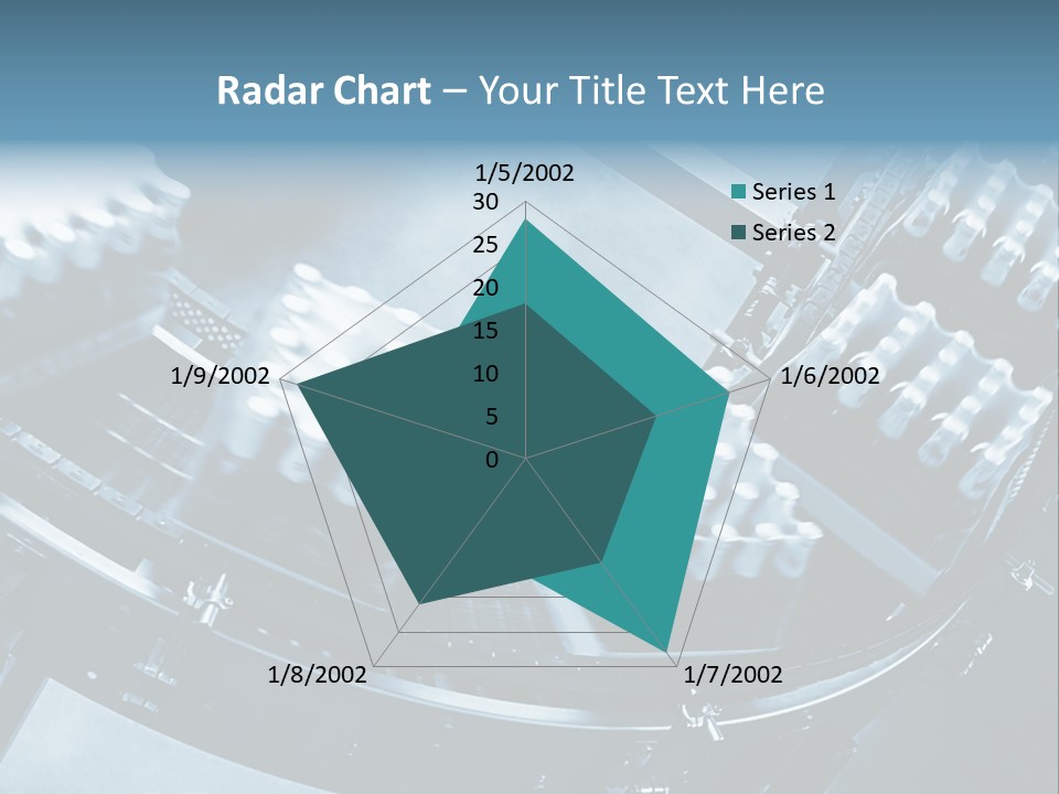 Bottle Frame Transportation PowerPoint Template