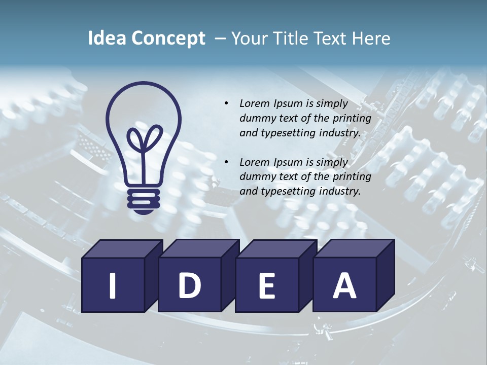 Bottle Frame Transportation PowerPoint Template