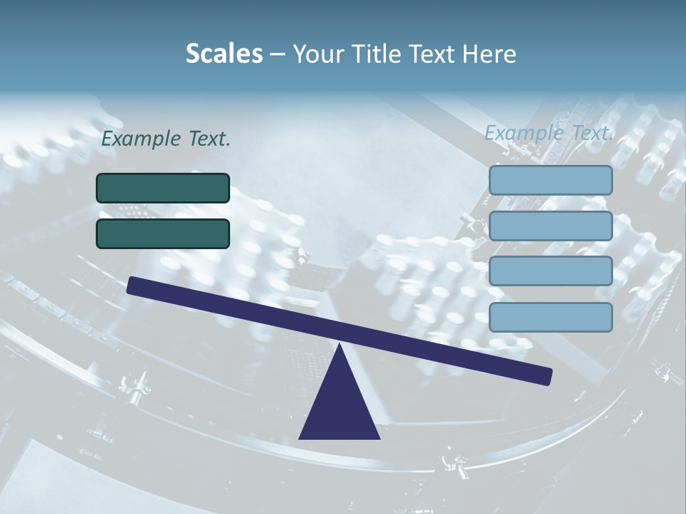 Bottle Frame Transportation PowerPoint Template