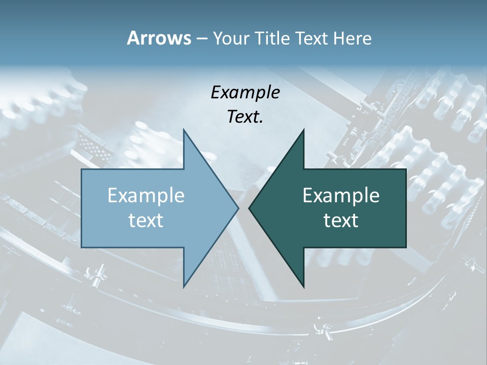 Bottle Frame Transportation PowerPoint Template