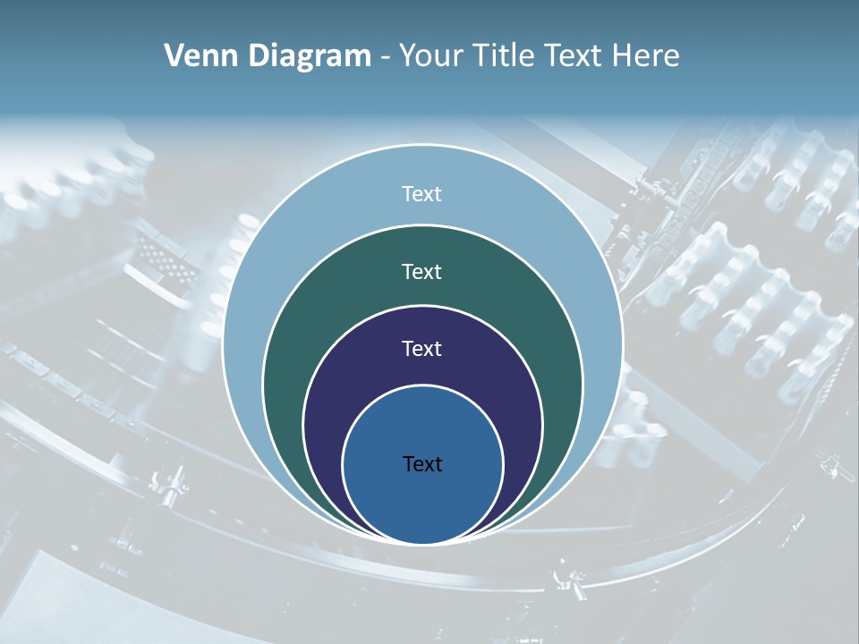 Bottle Frame Transportation PowerPoint Template