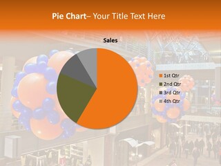 Consumption Crowd Illumination PowerPoint Template