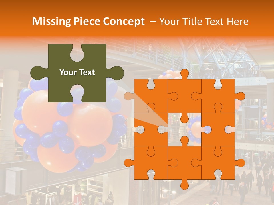 Consumption Crowd Illumination PowerPoint Template