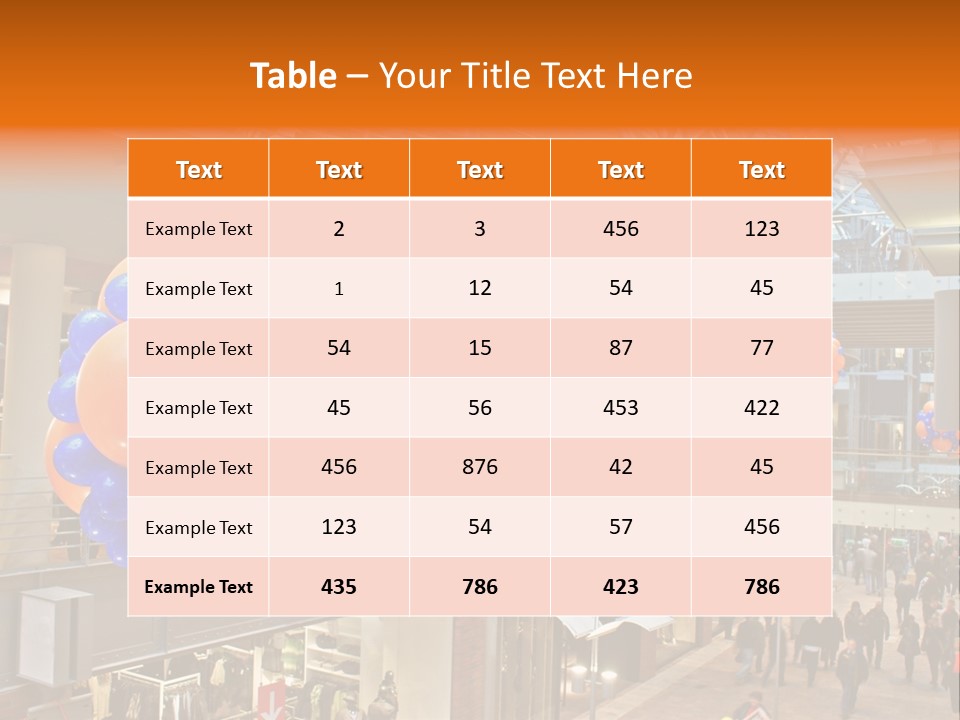 Consumption Crowd Illumination PowerPoint Template