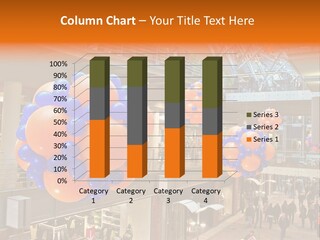 Consumption Crowd Illumination PowerPoint Template