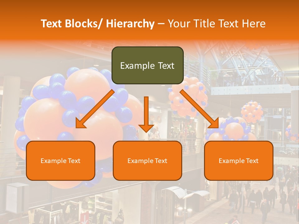 Consumption Crowd Illumination PowerPoint Template