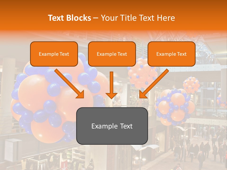 Consumption Crowd Illumination PowerPoint Template