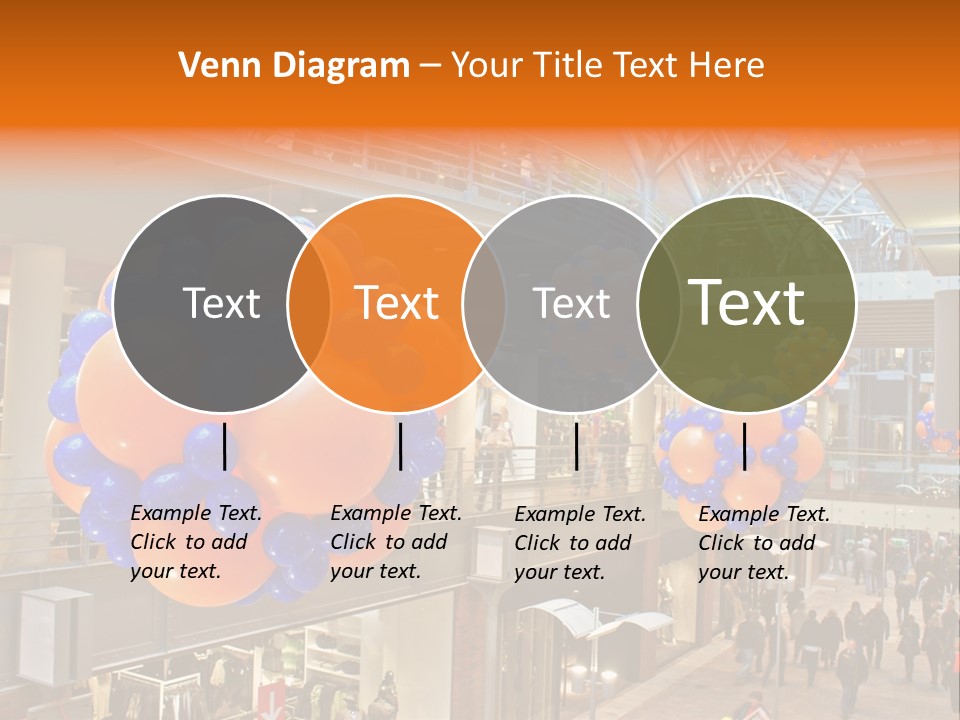 Consumption Crowd Illumination PowerPoint Template