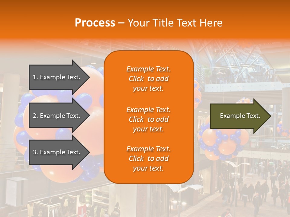 Consumption Crowd Illumination PowerPoint Template
