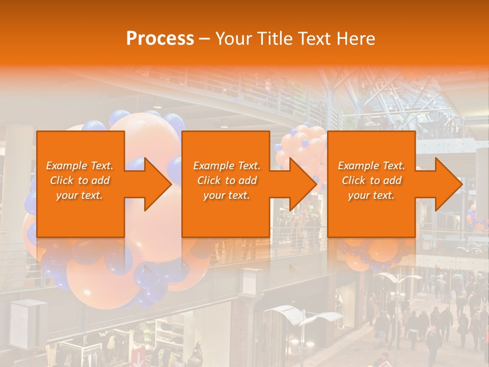 Consumption Crowd Illumination PowerPoint Template