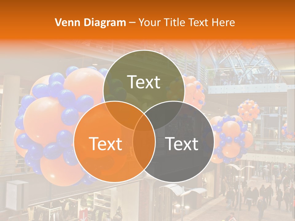 Consumption Crowd Illumination PowerPoint Template