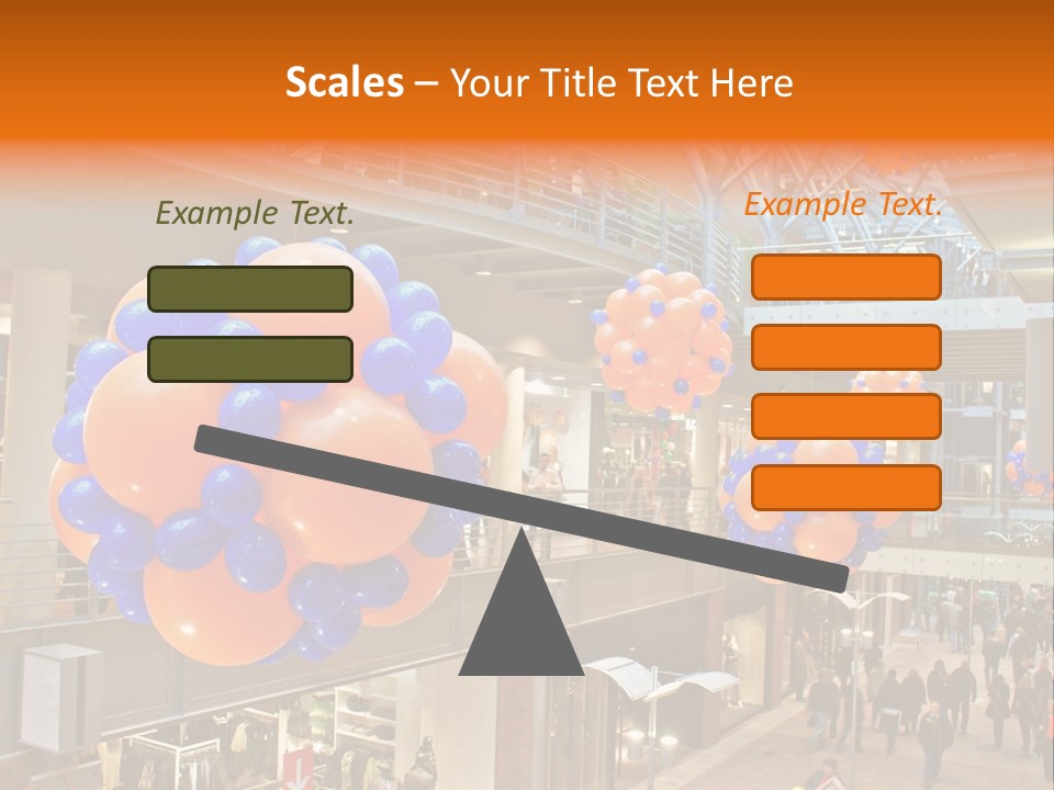 Consumption Crowd Illumination PowerPoint Template