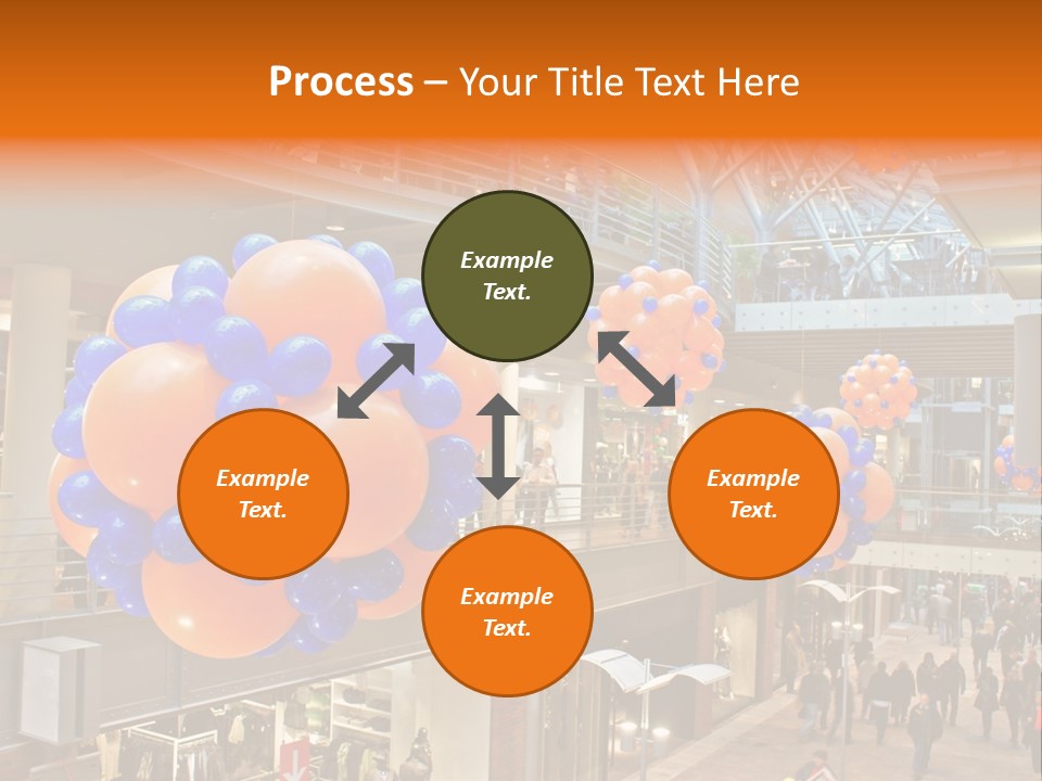 Consumption Crowd Illumination PowerPoint Template