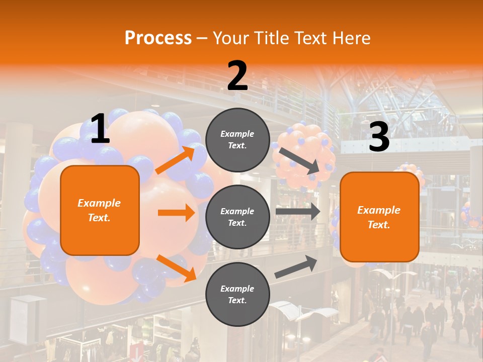 Consumption Crowd Illumination PowerPoint Template