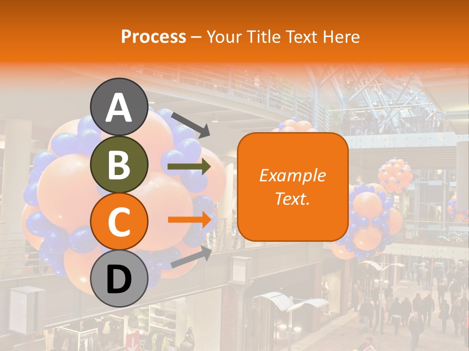 Consumption Crowd Illumination PowerPoint Template