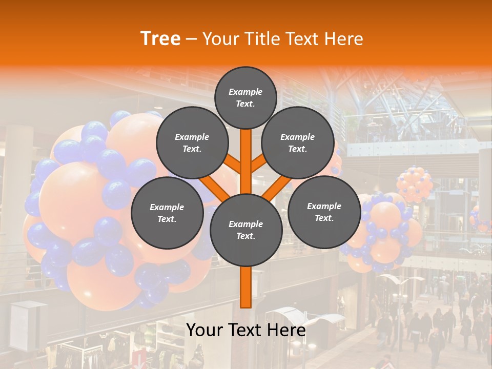 Consumption Crowd Illumination PowerPoint Template