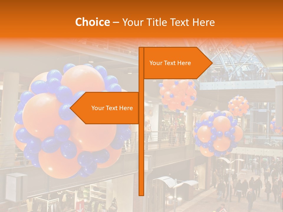Consumption Crowd Illumination PowerPoint Template