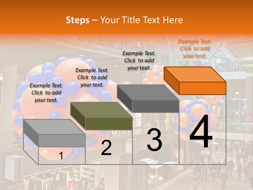 Consumption Crowd Illumination PowerPoint Template