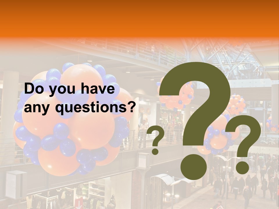 Consumption Crowd Illumination PowerPoint Template