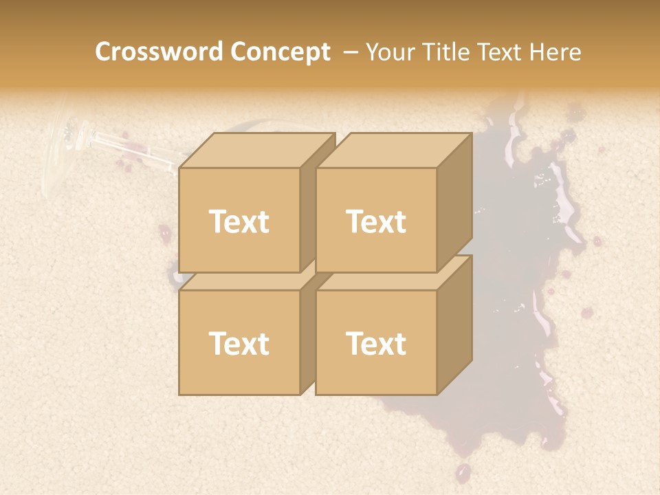 Dropped Drink Alcohol PowerPoint Template