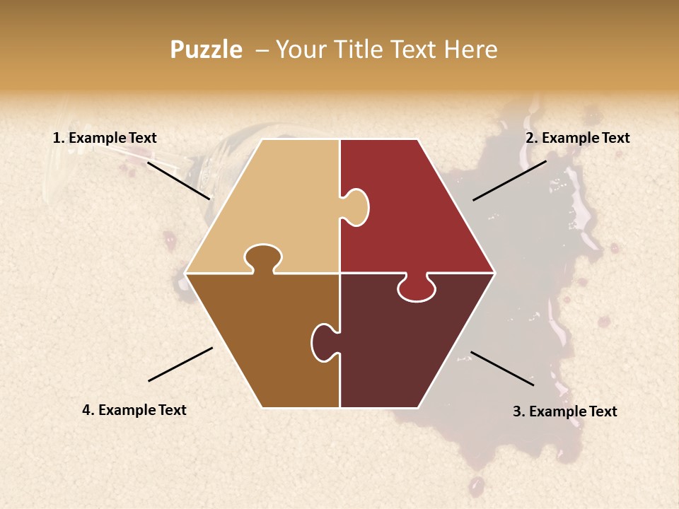 Dropped Drink Alcohol PowerPoint Template