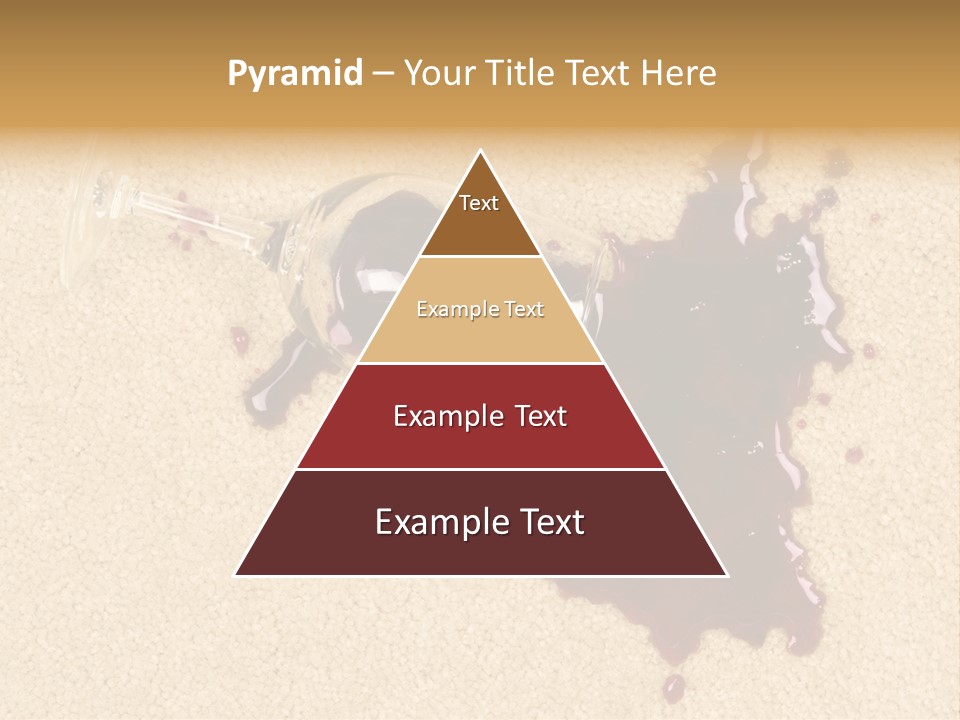 Dropped Drink Alcohol PowerPoint Template