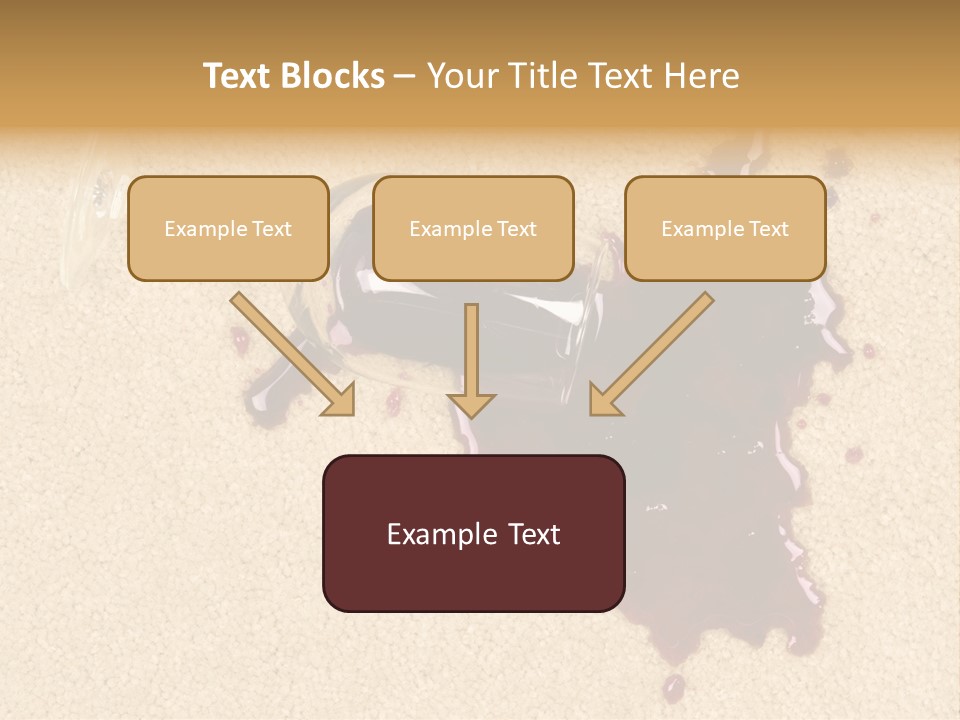 Dropped Drink Alcohol PowerPoint Template