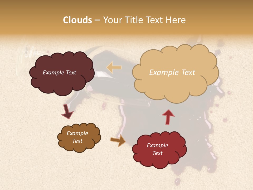 Dropped Drink Alcohol PowerPoint Template