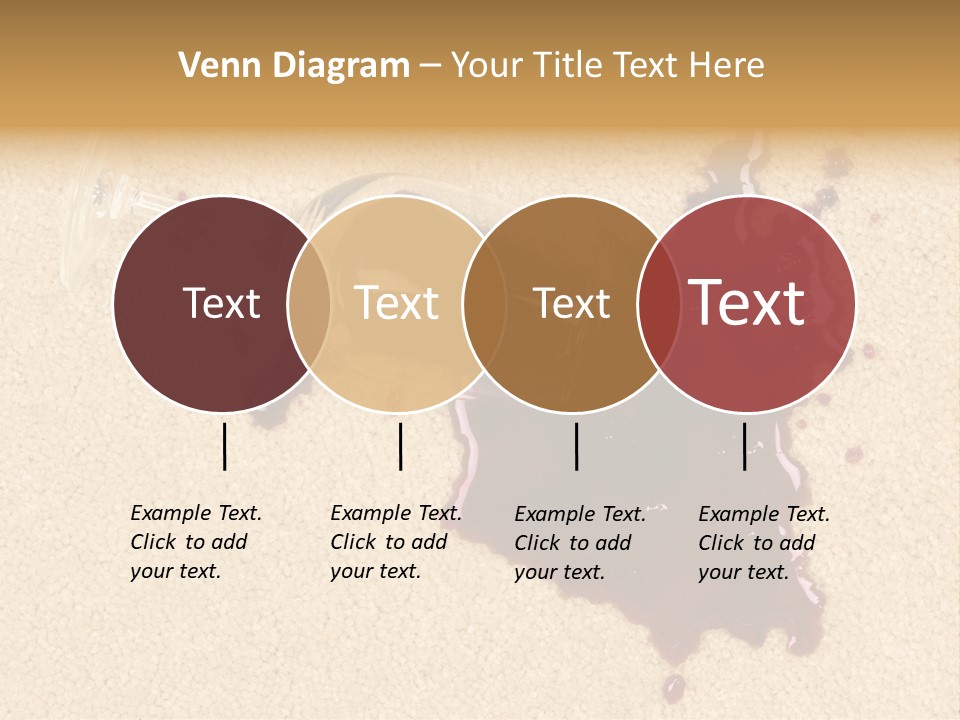 Dropped Drink Alcohol PowerPoint Template