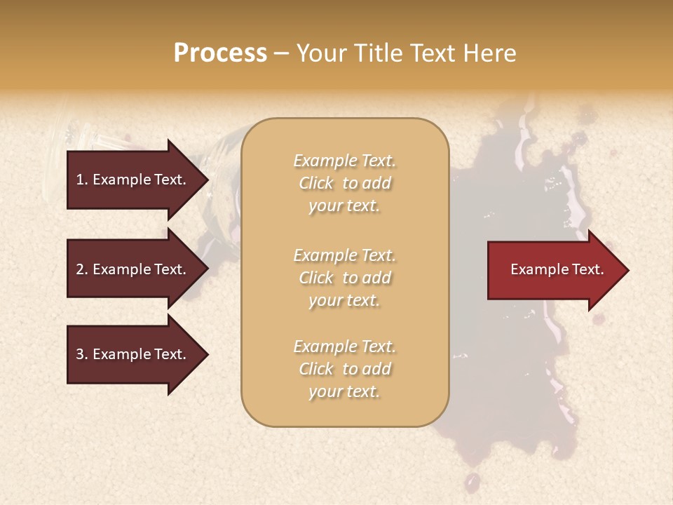 Dropped Drink Alcohol PowerPoint Template