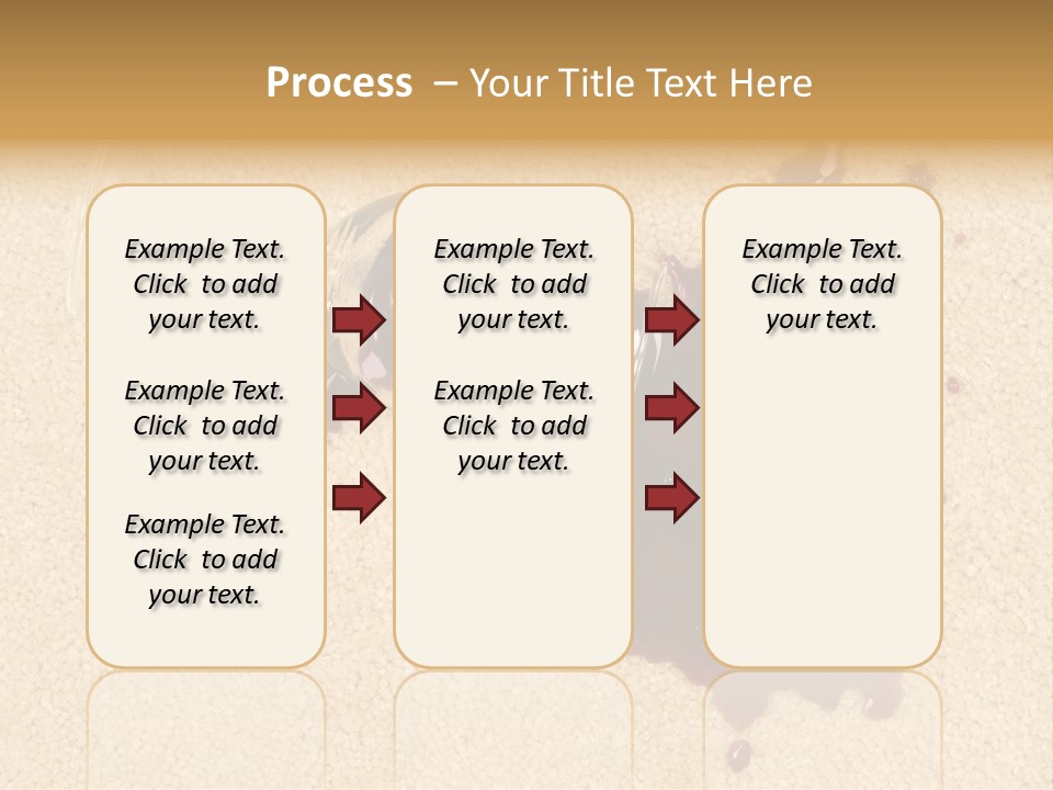 Dropped Drink Alcohol PowerPoint Template