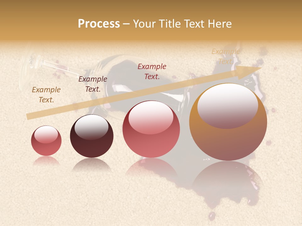 Dropped Drink Alcohol PowerPoint Template