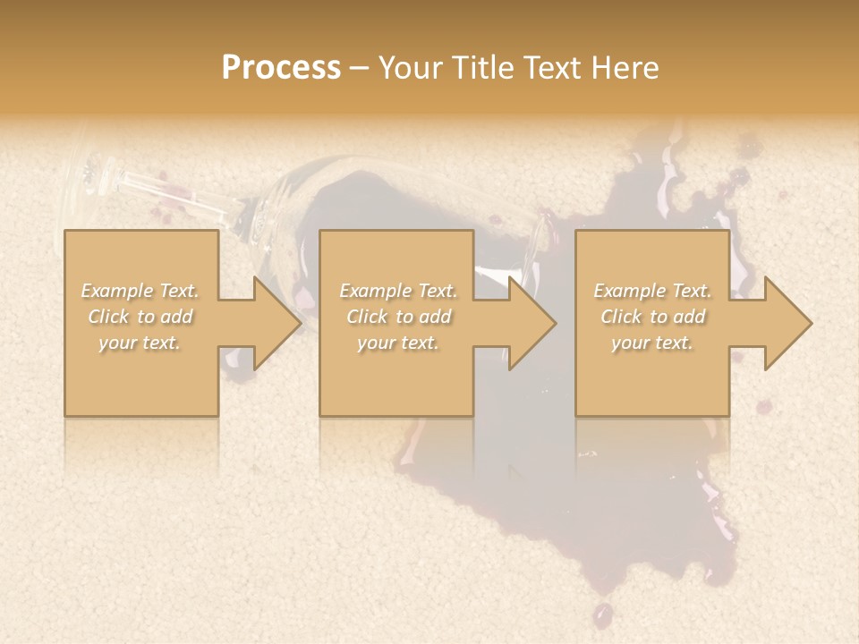 Dropped Drink Alcohol PowerPoint Template