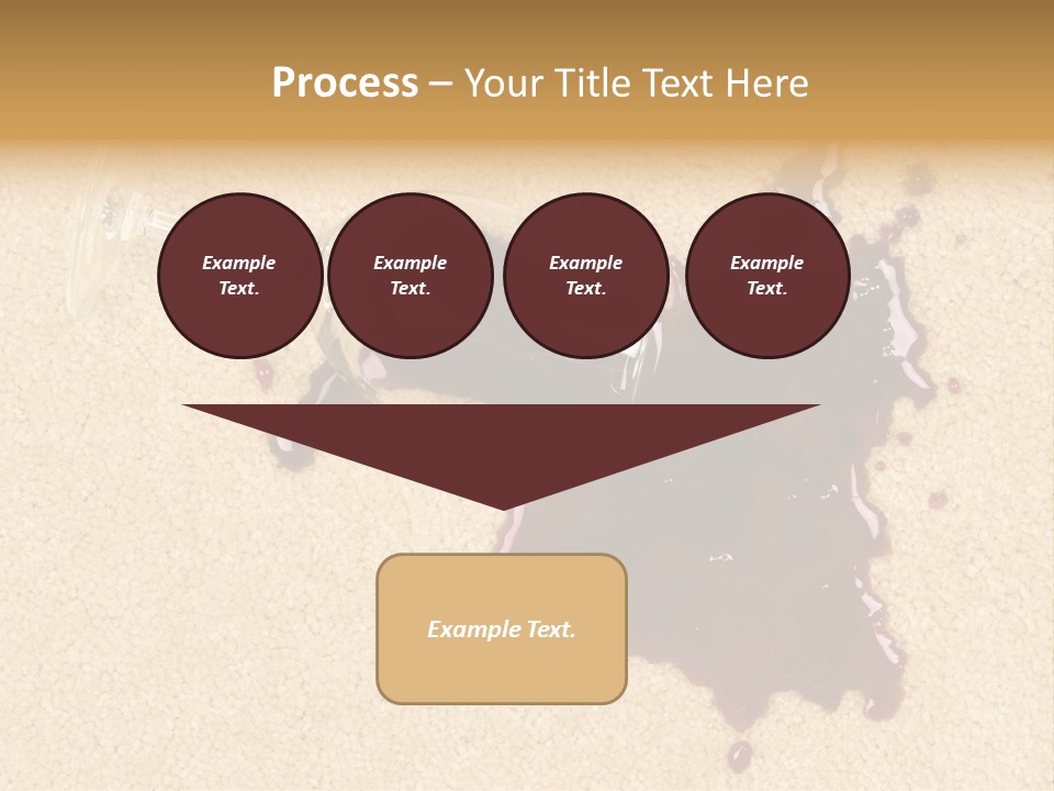 Dropped Drink Alcohol PowerPoint Template