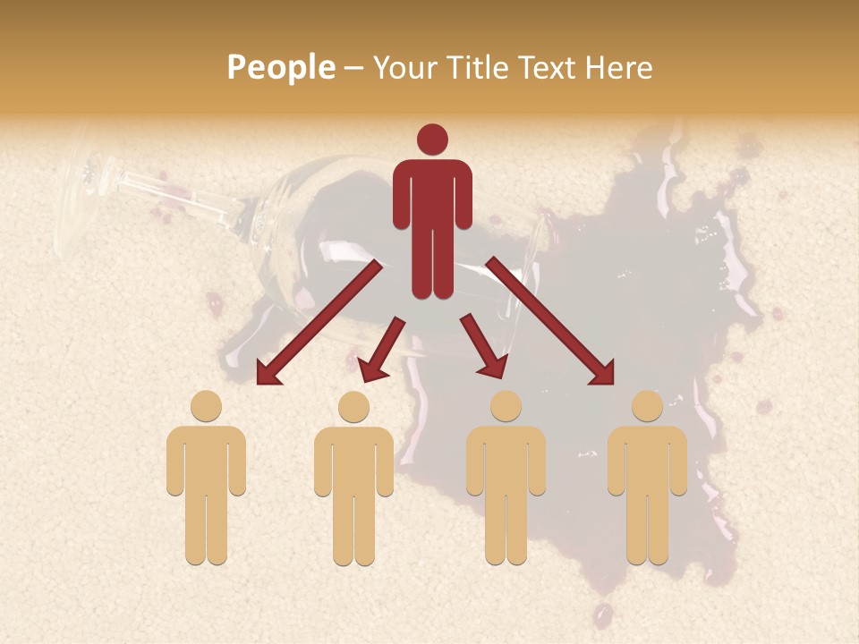 Dropped Drink Alcohol PowerPoint Template