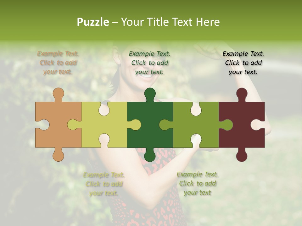 Health Bicep Cheat PowerPoint Template