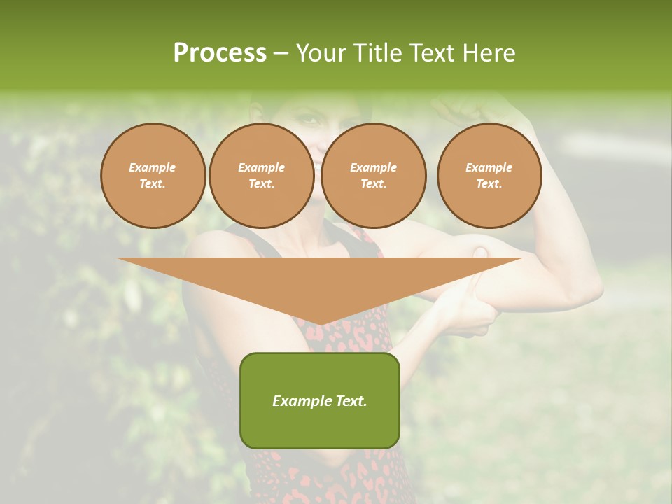 Health Bicep Cheat PowerPoint Template