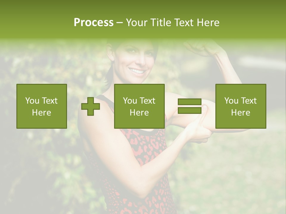 Health Bicep Cheat PowerPoint Template