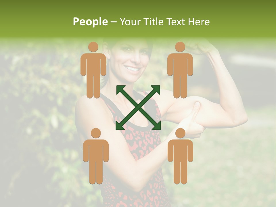 Health Bicep Cheat PowerPoint Template